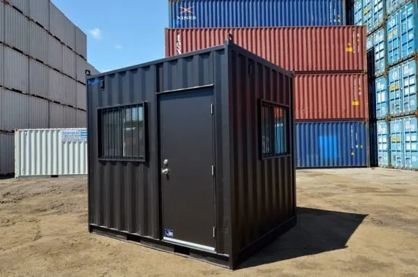 10-Fuß Büro-Container (Schwarz)